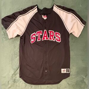 Black and Red Allison Athletic Sports Jersey, size: L (5368)